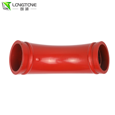Codo de la bomba concreta de Schwing DN125, codo concreto doblado del tubo