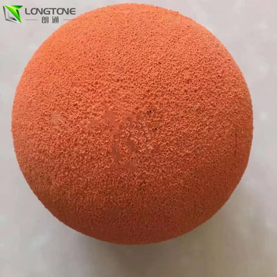 Bolas de esponja de goma suave Bouny 100mm para limpieza especial de tuberías de Eva para tuberías de hormigón