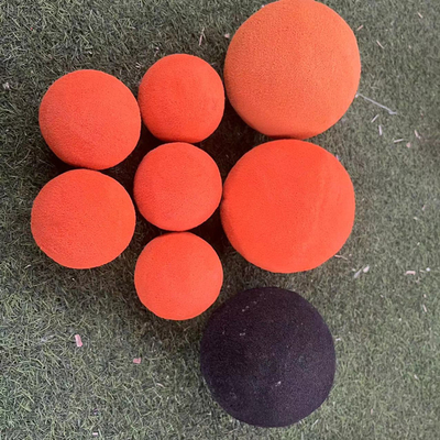 Piezas de la bomba concreta de 2 pulgadas, bola limpia de la esponja hacia fuera para la limpieza