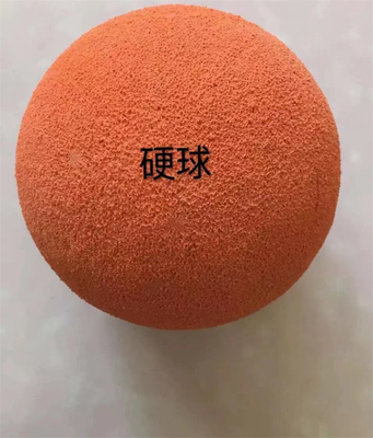 Bolas de esponja de goma de limpieza estándar de tubo de bomba de hormigón de alta calidad
