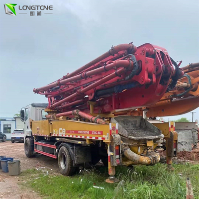 el ³ del 180m utilizó la bomba de hormigón del camión, camión diesel de la bomba concreta con el auge
