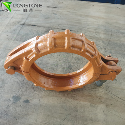 La broche de pintura del metal de Casted de la abrazadera de la bomba concreta de LONGTONE afianza a OEM con abrazadera de acero 40Cr