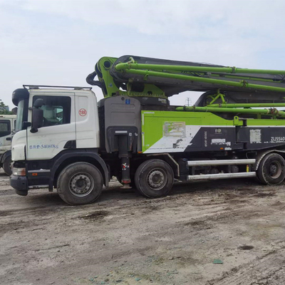La maquinaria de Zoomlion utilizó el camión de la bomba concreta, bomba concreta montada camión de los 56m