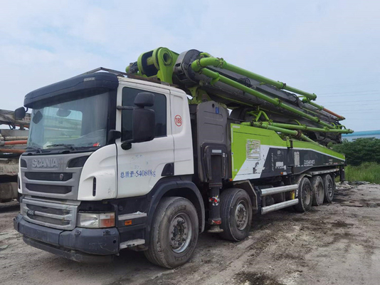 La maquinaria de Zoomlion utilizó el camión de la bomba concreta, bomba concreta montada camión de los 56m
