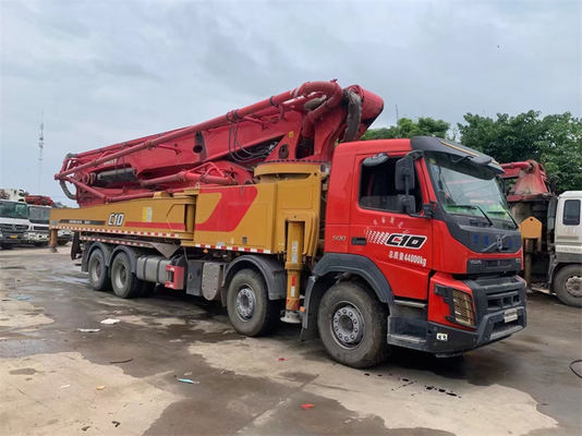 bomba del auge de los 39M Truck Mounted Concrete del camión hidráulico de la bomba concreta