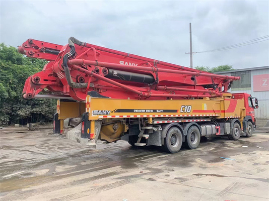 300 kilovatios utilizaron las bombas concretas del remolque, camiones usados portátiles del burilador