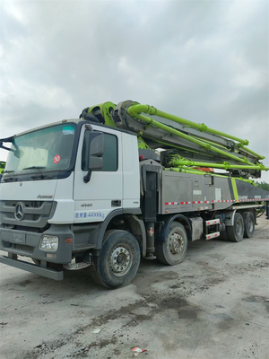 Color de encargo del MPa de Mercedes Benz Used Concrete Trailer Pumps 32