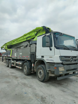 Color de encargo del MPa de Mercedes Benz Used Concrete Trailer Pumps 32