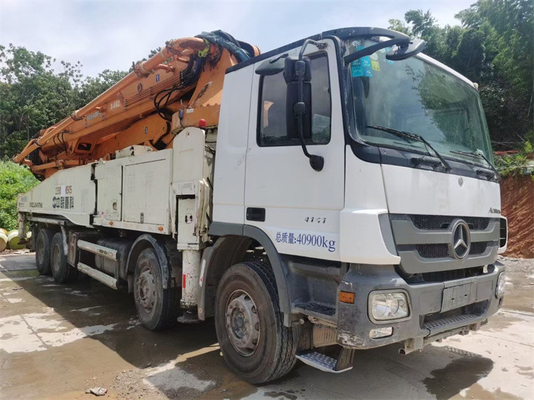 Bomba concreta usada teledirigida Putzmeister los 42m del remolque de Hbc