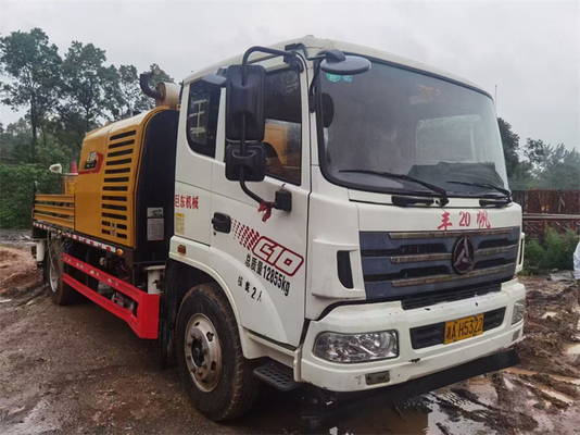 Zoomlion utilizó el camión montó la línea concreta camiones 45m3/h de la bomba