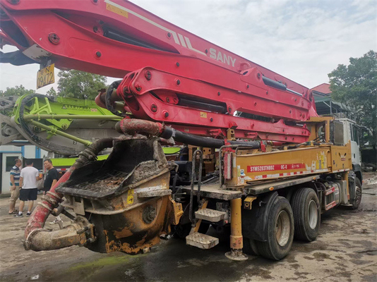 Bomba usada construcción del auge de Putzmeister de la bomba concreta del camión con teledirigido