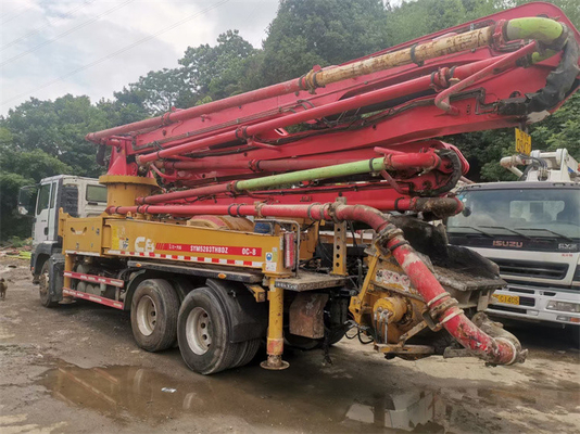 Bomba usada construcción del auge de Putzmeister de la bomba concreta del camión con teledirigido