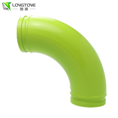 las piezas de la bomba concreta de 4.5m m Thikness Zoomlion codean el tubo doblado R1000 R500