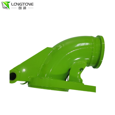 Codo verde del mercado de las piezas del mezclador concreto para la bomba de hormigón del auge de Zoomlion