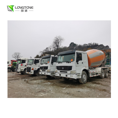 el camión usado chino Sinotruk Howo del cemento de 6x4 16CBM montó los camiones del mezclador concreto