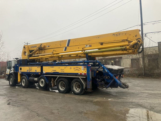 Camión articulado los 56m superior de la bomba concreta del auge de la marca HB56K