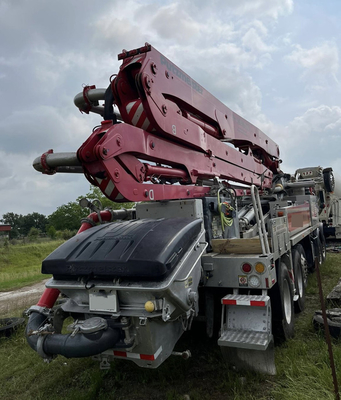 Camión articulado los 56m superior de la bomba concreta del auge de la marca HB56K