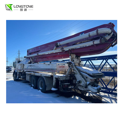 Bomba concreta usada del camión del motor diesel de SANY los 24m/36m/42m en venta
