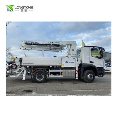 Bomba concreta usada del camión del motor diesel de SANY los 24m/36m/42m en venta