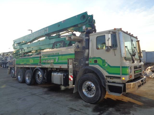 Bomba concreta usada del camión diesel de Zoomlion con Max. Aggregate Diameter de 24-36 milímetros