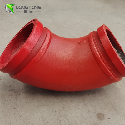 Codo para bomba de hormigón HRC60 Schwing Putzmeister DN150 90