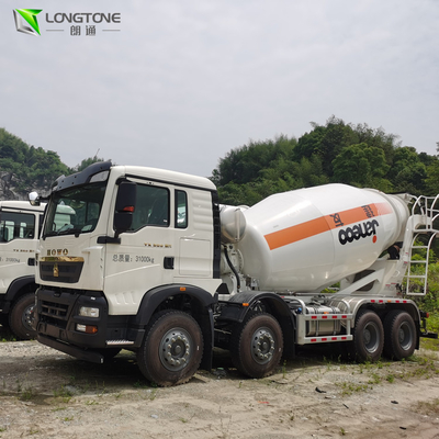 400L el camión del aceite 6X4 montó el vehículo del camión del mezclador concreto con la rueda de la bomba 10