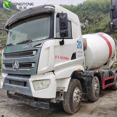La cuchilla de la T-forma utilizó el camión del mezclador, camión del tanque del mezclador 10 M3 8500KG