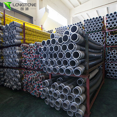 Las piezas flexibles del mezclador concreto llevan la manguera de goma de resistencia de la bomba concreta de 6 pulgadas