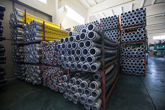 Las piezas flexibles del mezclador concreto llevan la manguera de goma de resistencia de la bomba concreta de 6 pulgadas